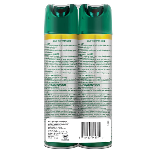 Repel Insect Repellent Sportsmen Max Formula 40% DEET Aerosol Value Pack