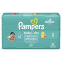 Pampers Baby Dry Diapers Size 2, 37 Count (Select for More Options)