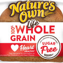 Nature's Own Life Sugar-Free 100% Whole Grain Bread Loaf, 16 oz