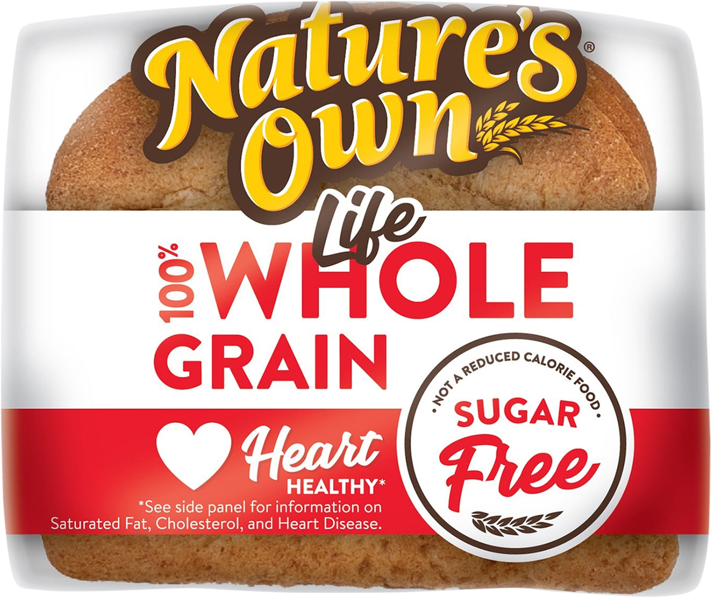 Nature's Own Life Sugar-Free 100% Whole Grain Bread Loaf, 16 oz