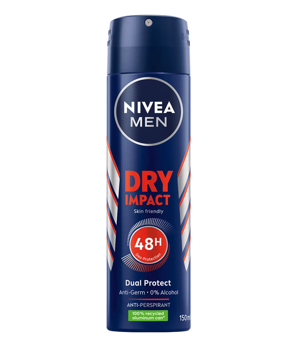 NIVEA MEN DRY IMPACT ANTI-PERSPIRANT 150ML