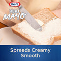 Kraft Real Mayo Creamy & Smooth Mayonnaise, 15 fl oz Jar