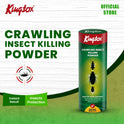 KING INSECT KILLING CRAWLING POWDER 125 GM