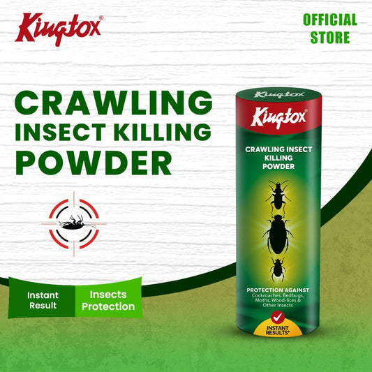 KING INSECT KILLING CRAWLING POWDER 125 GM