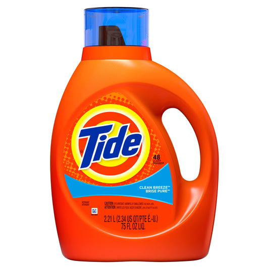 TIDE WASHING LIQUID CLEAN BREEZE PURE 48 LOADS 2.04 LTR