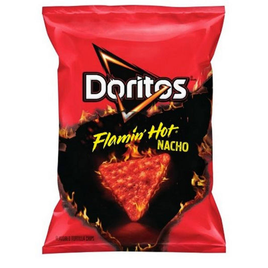 DORITOS NACHO CHIPS FLAMING HOT 311.8 GM