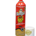 Bengal Gold Roach Spray, Odorless Stain-Free Dry Aerosol Killer Spray with Insect Growth Regulator, 9 oz Aerosol Can