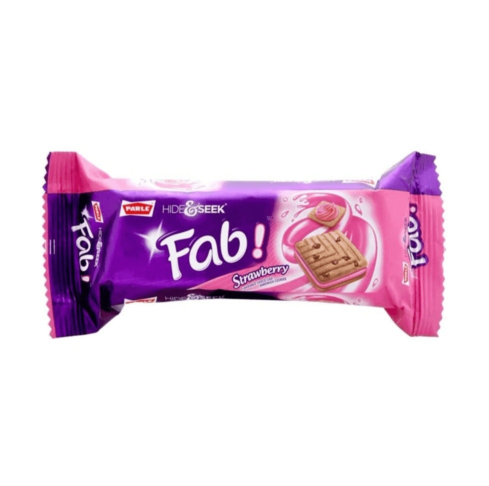 Parle FAB Strawberry Cookies