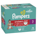 Pampers Cruisers 360 Diapers Size 3, 78 Count (Select for More Options)