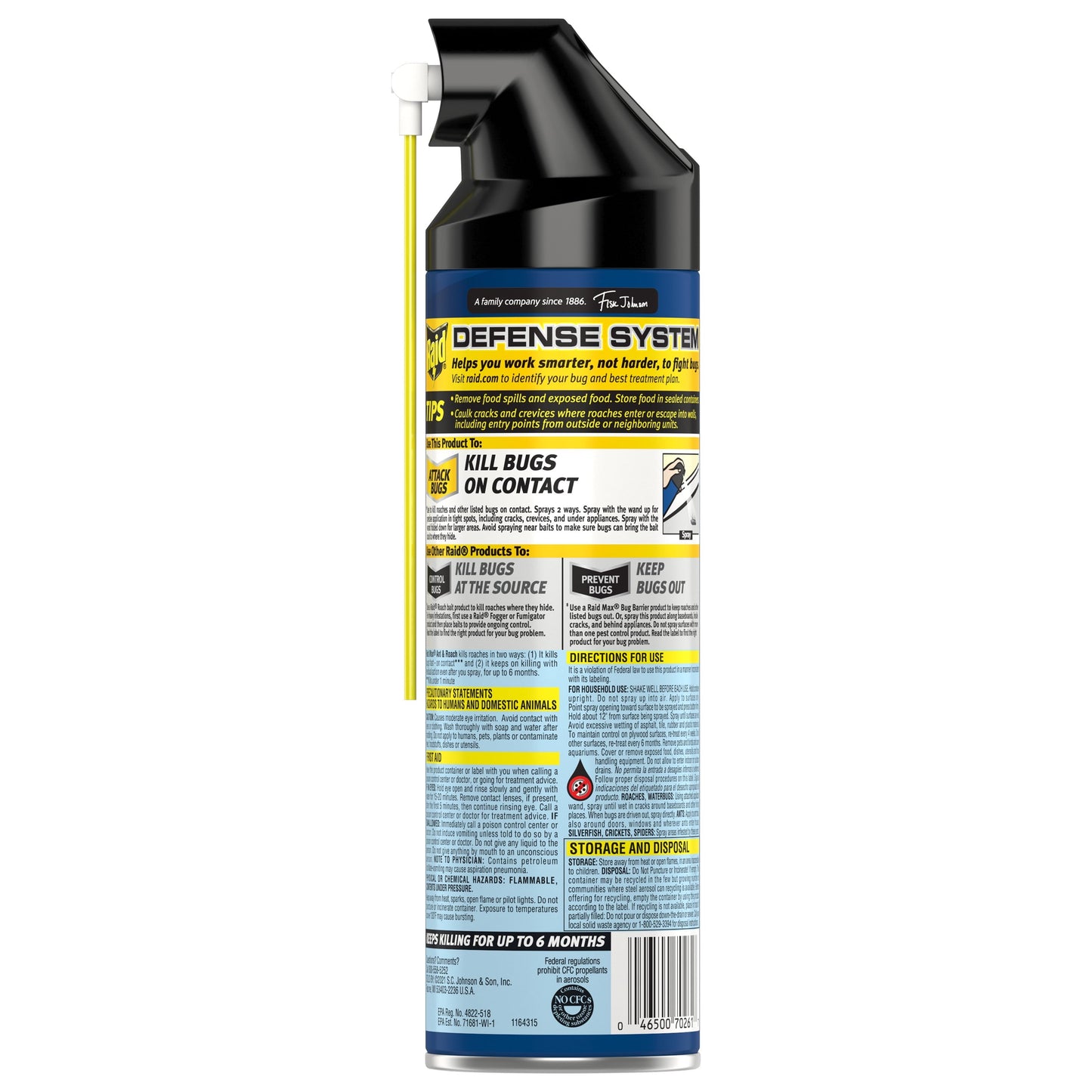 Raid Max 14.5-Ounce Ant and Roach Spray