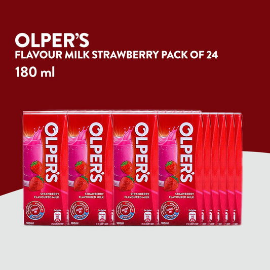 OLPERS FLAVOURED MILK STRAWBERRY 180ML - CARTON