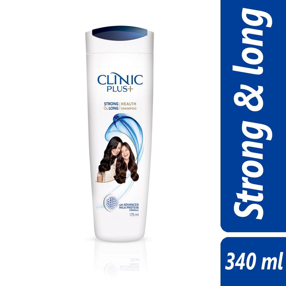 CLINIC PLUS SHAMPOO STRONG LONG 340ML BASIC