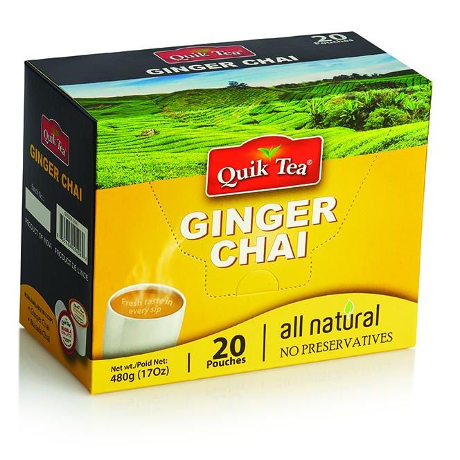 Quick Ginger Chai (20 pouches)