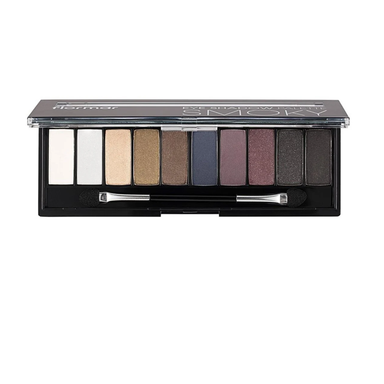 FLORMAR EYESHADOW PALETTE 02 SMOKY  PC