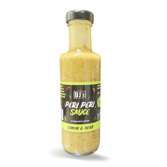 DJ's Peri Peri Sauce (Lemon & Herb) Box