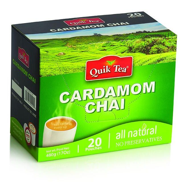 Quick Cardamon Chai (20 pouches)
