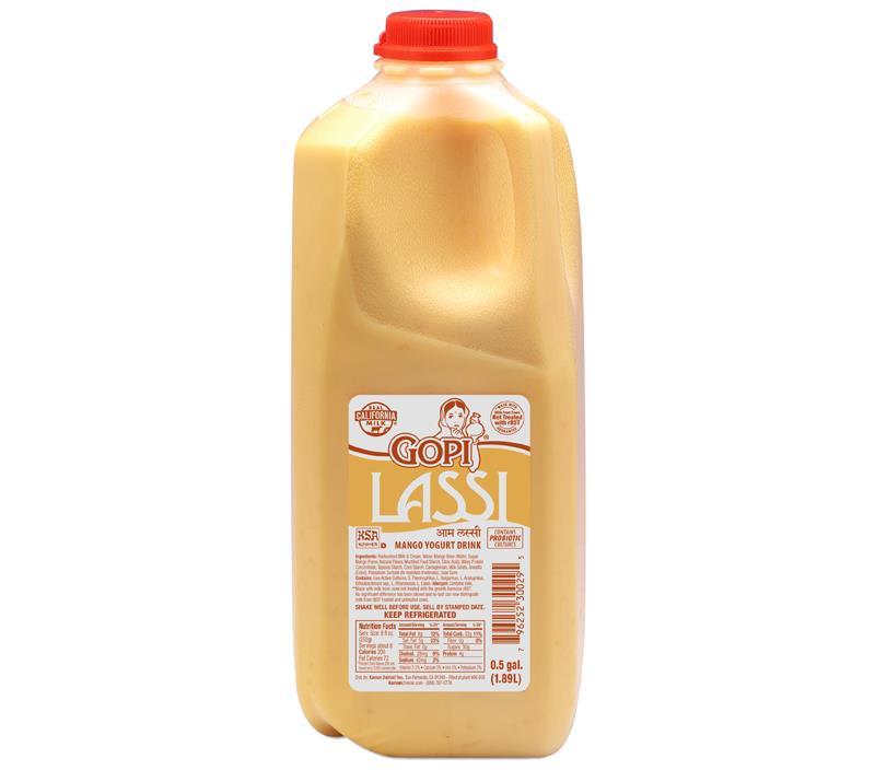 Gopi - Mango Lassi Yogurt Drink 1/2 gallon