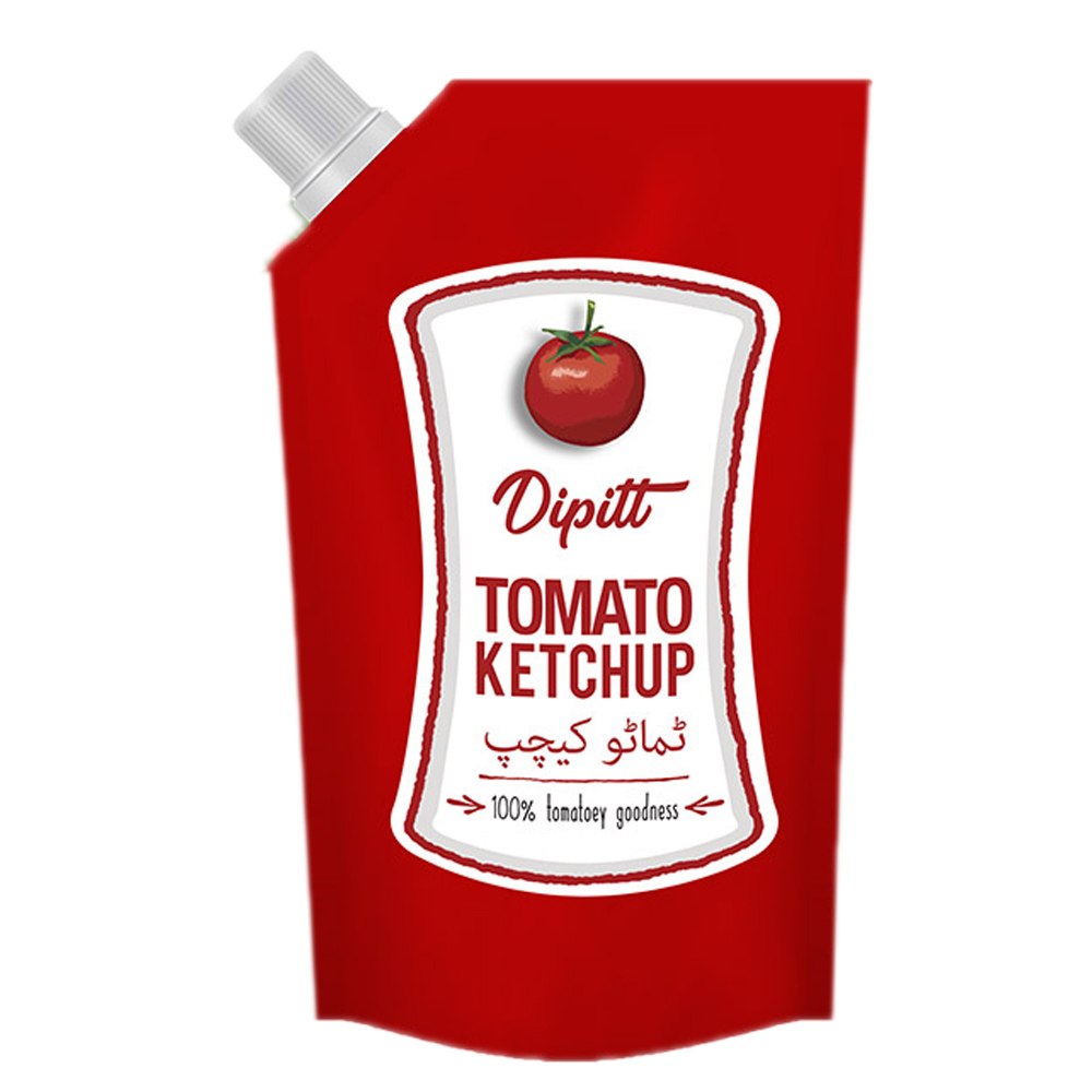 DIPITT TOMATO KETCHUP POUCH 800 GM