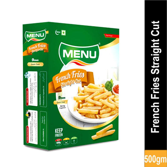 MENU FRENCH FRIES STRAIGHT 12MM 500GM