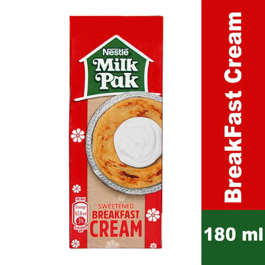 NESTLE MILKPAK SWEETENED BREAKFAST CREAM 180ML