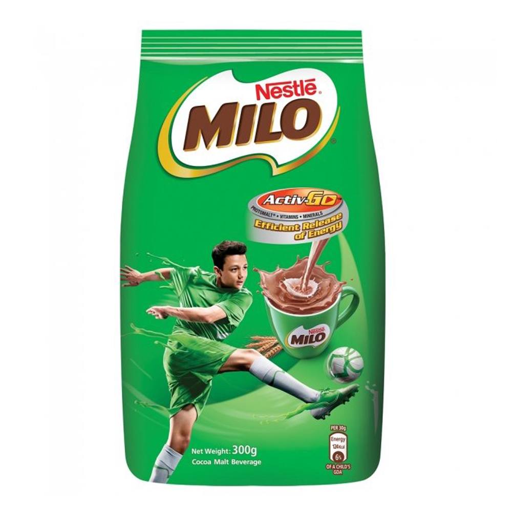 NESTLE MILO POWDER ACTIVE GO POUCH 300 GM