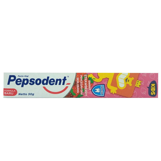 PEPSODENT TOOTH PASTE SWEET STRAWBERRY KIDS 50 GM