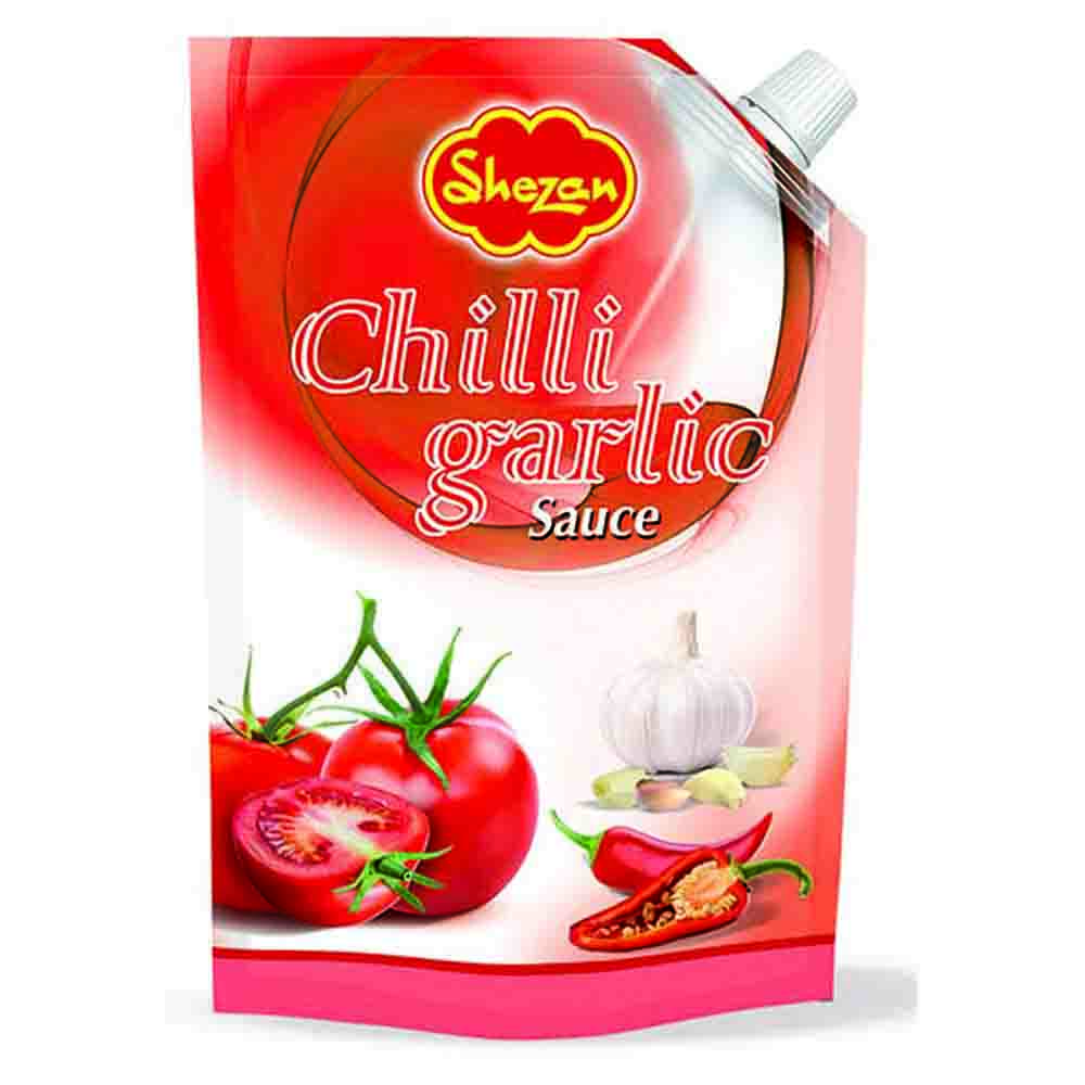 SHEZAN CHILLI GARLIC SAUCE POUCH 800 GM