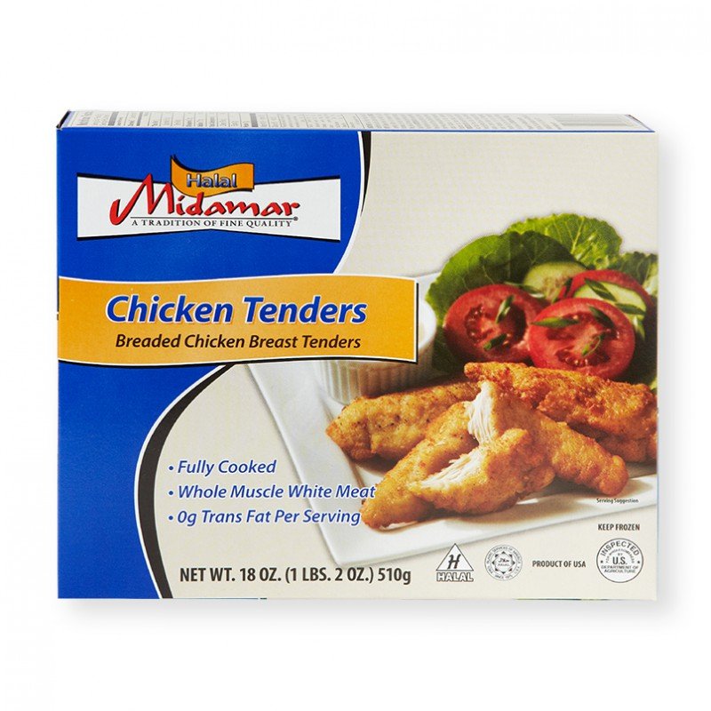 Midamar Halal Chicken Breast Tenders