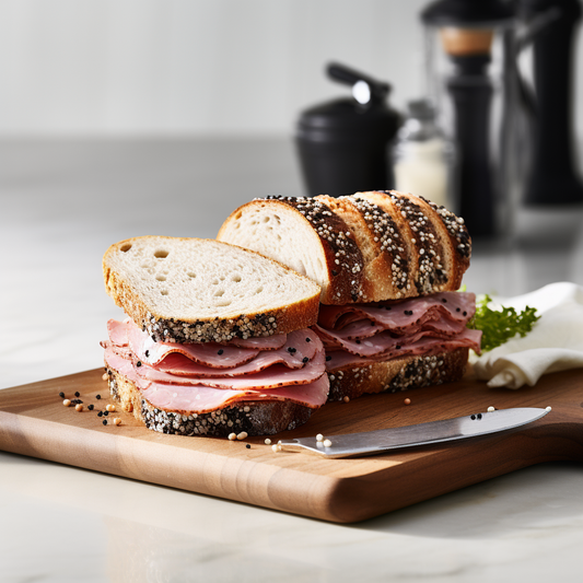 Halal Deli Sliced Peppercorn Beef Bologna | Sliced and Packaged Fresh |