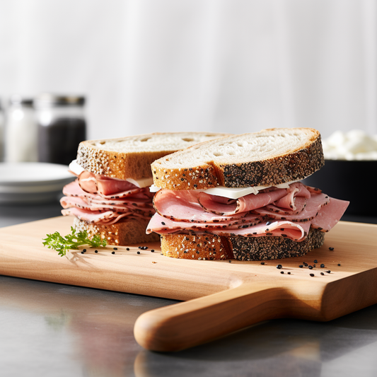 Halal Deli Sliced Peppercorn Beef Bologna | Sliced and Packaged Fresh |