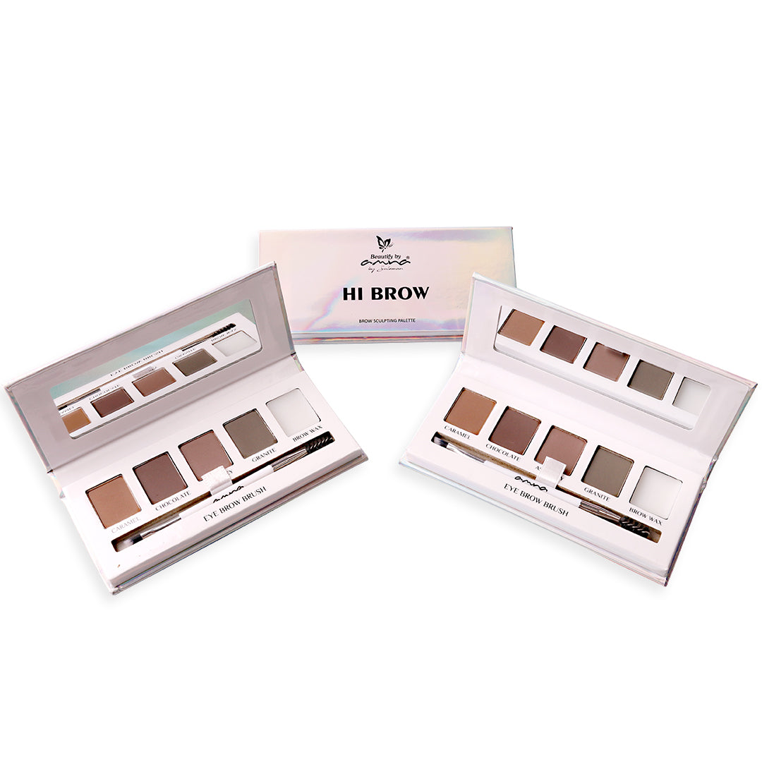 Beautify By Amna Hi Brow - Brow Sculpting Palette