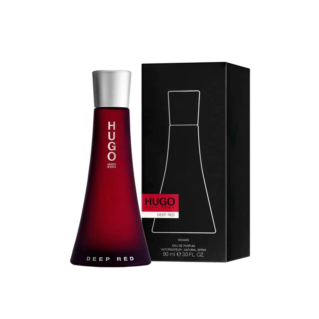 HUGO BOSS DEEP RED FOR LADIES EDP 90 ML