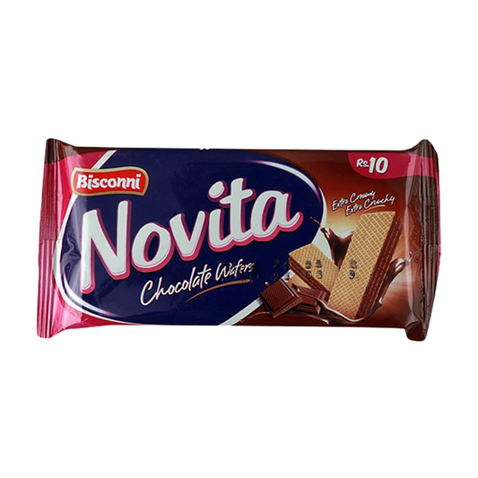 BISCONNI NOVITA CHOCOLATE WAFERS 16 GM