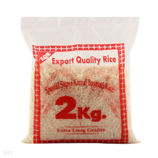 RICE BASMATTI EXPORT QUALITY 2 KG