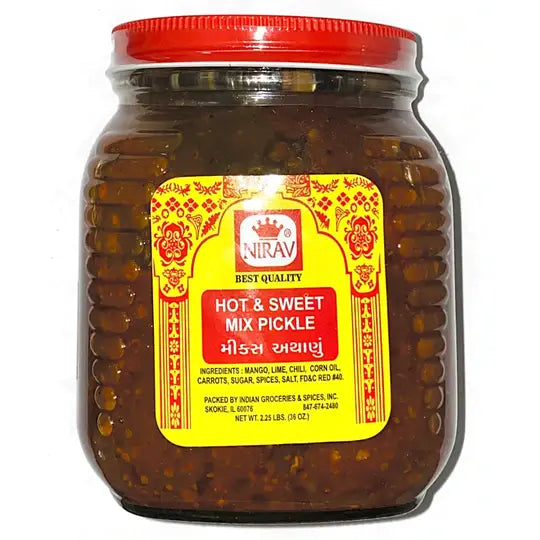 Nirav Hot & Sweet Pickle