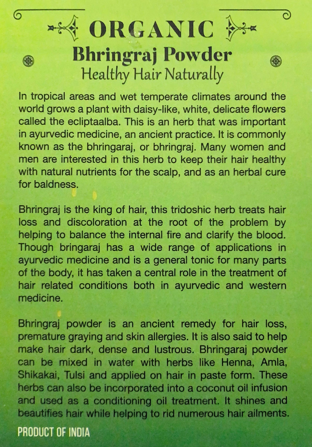 Organic Bhringraj Powder