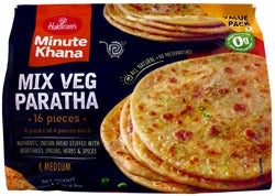 Haldiram Mix Veg Paratha 16 Pc 1.6Kg