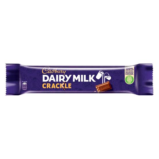 CADBURY DAIRY MILK CHOCOLATE CRACKLE 21.5 GM