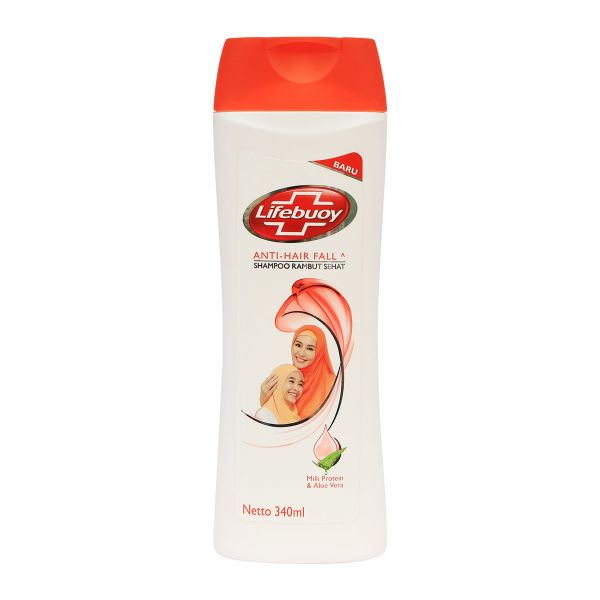 LIFEBUOY SHAMPOO ANTI HAIR MILK PROTEIN AND ALOE VERA 340 ML