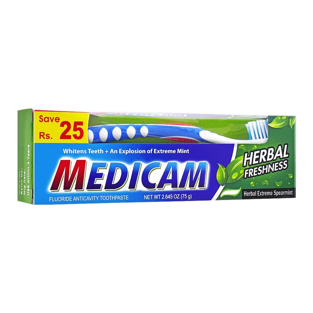 MEDICAM TOOTH PASTE HERBAL 75 GM