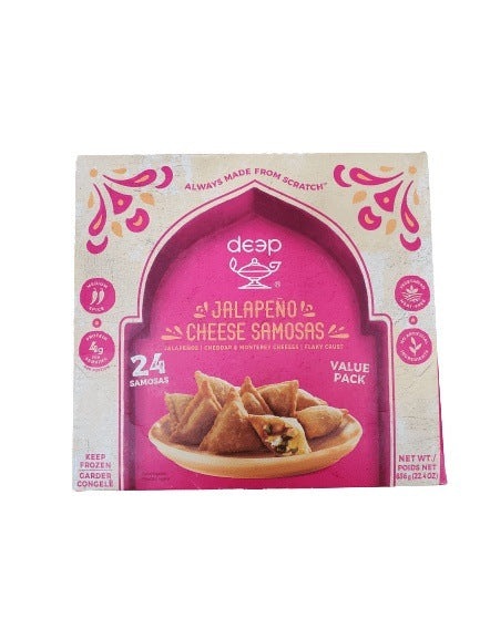 Deep Samosa- Jalapeno & Cheese (24pcs)