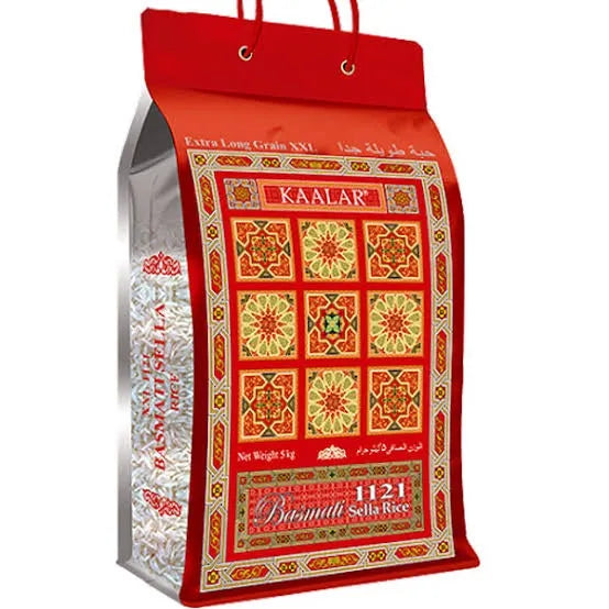 KAALAR BASMATI SELLA RICE 5 KG