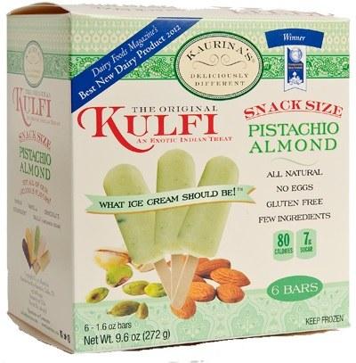 Kaurina's - Pista Almond Kulfi 6Bars