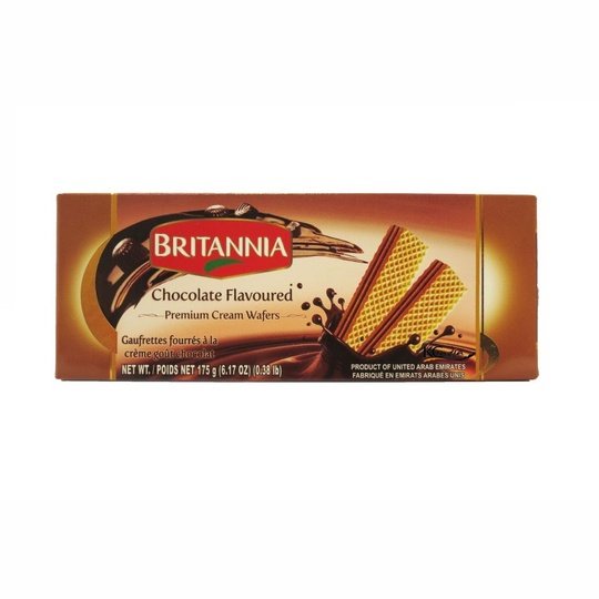 Britannia Chocolate Flavored Cream Wafers