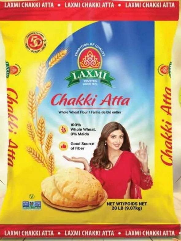 LAXMI CHAKKI ATTA (20 LB)