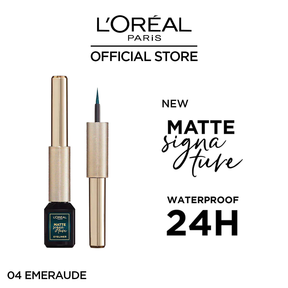 LOREAL MATTE SIGNATURE EYELINER 04 EMERAUDE SIGNATURE