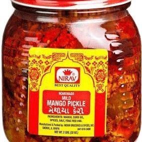 Nirav Homemade Mild Mango Pickle 2lb