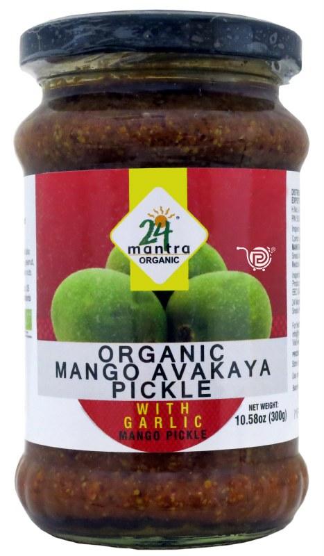 24 Mantra Organic Mango Avakaya (with garlic)