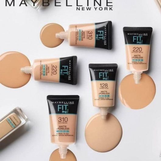 Maybelline New York Fit Me Matte & Poreless Liquid Foundation 18ml Mini Tube