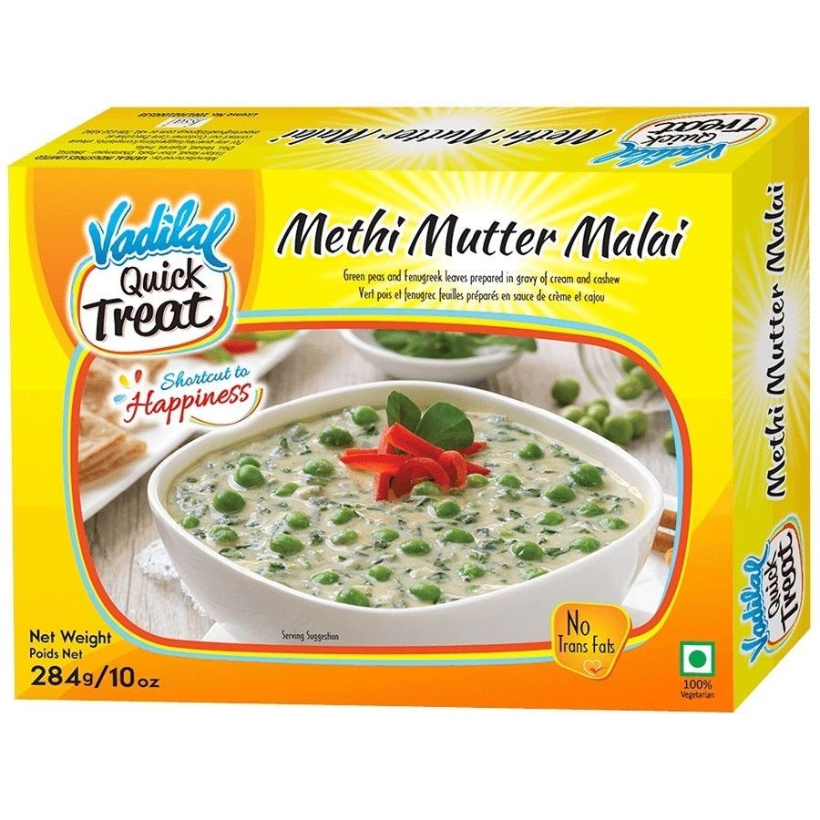 Vadilal quick Treat Methi Mutter Malai